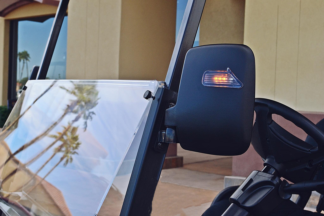 अधिकतम गति 25mph इलेक्ट्रिक गोल्फ कार्ट अनुकूलन योग्य रंग उच्च अंत उन्नयन योग्य