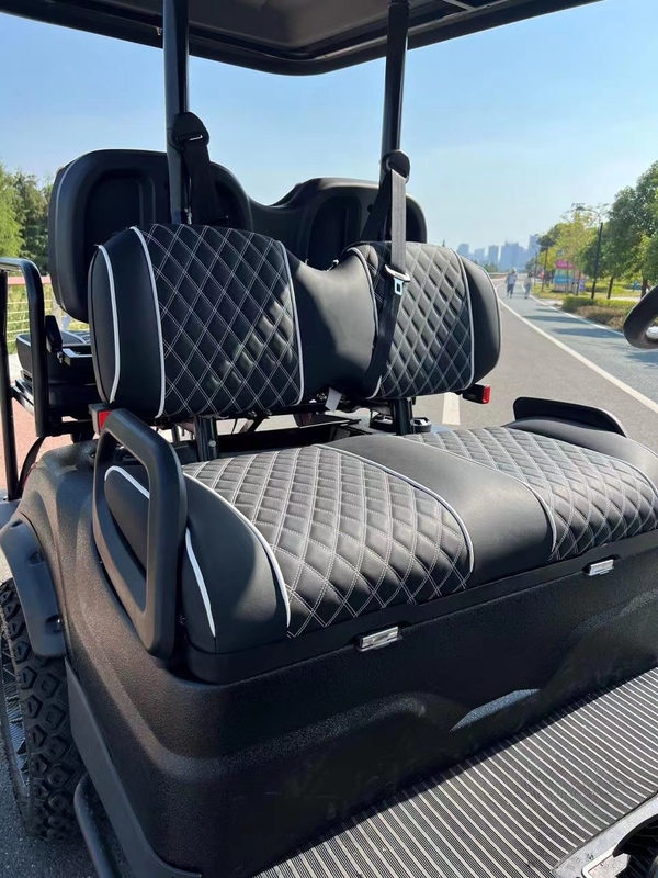 Customizable Color EV2+2G Electrical Golf Cart 25mph Fast Speed