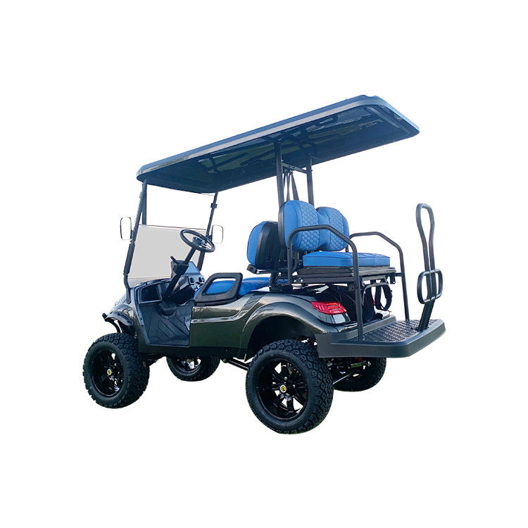 4 Seater Electric Golf Cart Carton Green 60V PMSM System