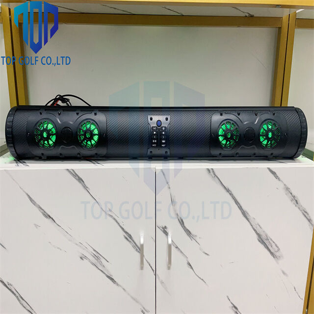 हॉट सेल ऑडियो क्वालिटी और एक स्लीक लुक गोल्फ कार्ट 18